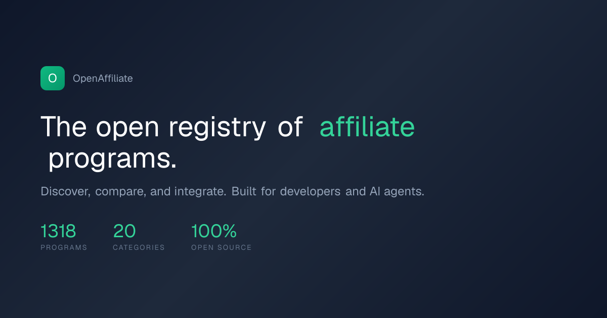 7 Best Affiliate Networks in 2026 | OpenAffiliate
